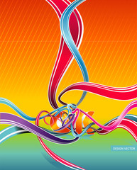 3d abstract text vector © chispas
