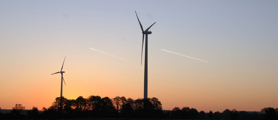 Obraz premium Windräder
