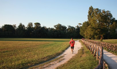 Jogging ad Abbadia di Fiastra