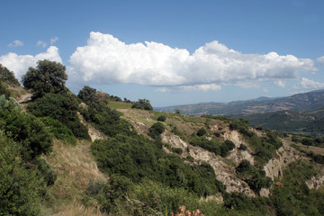 Fototapeta na wymiar parco nazionale del Pollino - Basilicata