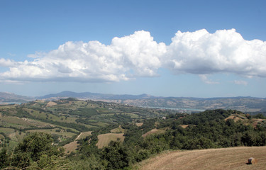 Fototapeta na wymiar parco nazionale del Pollino - Basilicata