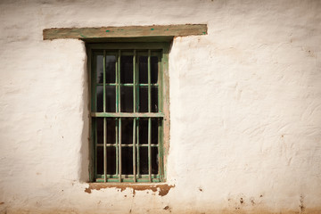 Old Spanish Window and Wall
