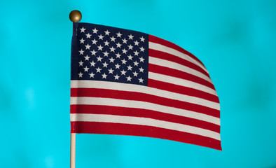 American toy flag