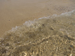 small waves at the beach