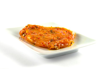 Mariniertes Schweinerückensteck