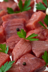 raw meat
