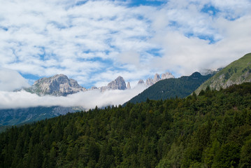 Trentino mountain scenery