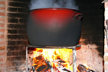 cazuela a la brasa