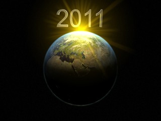 2011 over Earth - 25705605