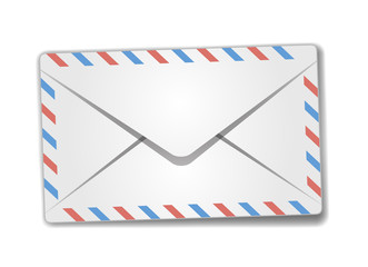 Mail envelope. Avia mail.