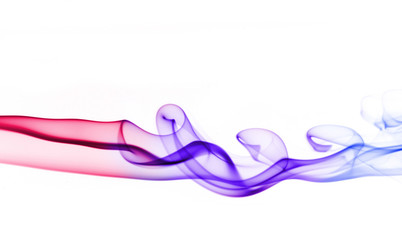 Colorful abstract smoke