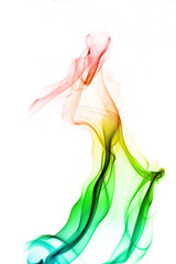 Colorful abstract smoke