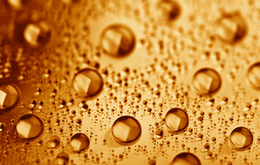 background of water drops