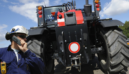 driver and tractor © christian42