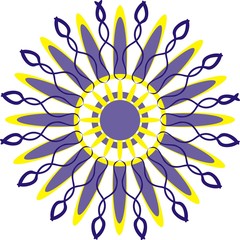 Ornament  in color 74