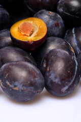 fresh plums