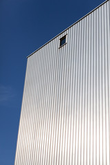 Fototapeta na wymiar streszczenie szczegół domu z aluminium obejmującego