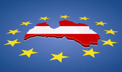 Lettonie : pays européen