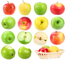 Set of apples