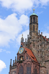 Obraz premium Frauenkirche - Nürnberg/Nuremberg, Germany