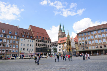 Hauptmarkt - N&uuml;rnberg/Nuremberg, Germany