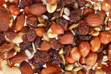 pile of trail mix