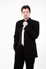 Confident business man