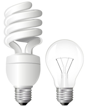 Two Light Bulbs