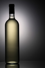 Still-life with the wine glass