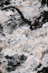 quartz formation on rock
