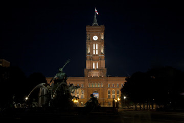 Fototapeta premium Berlin Town Hall (Rotes Rathaus) - Germany