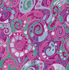 Seamless pattern with original structure