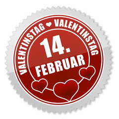 Button Valentinstag