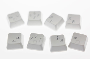 バラバラのキー