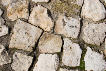 texture of gray stones