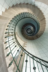 Schilderijen op glas high lighthouse staircase © Stéphane Bidouze