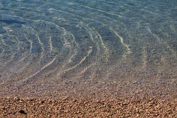 particolare della spiaggia di Murvica - Brac (Croazia)
