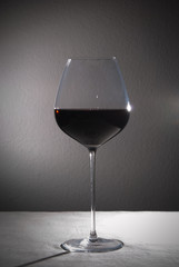 Still-life with the wine glass