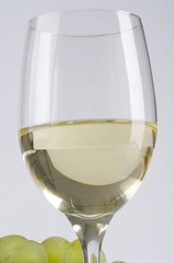 Glass of white wine