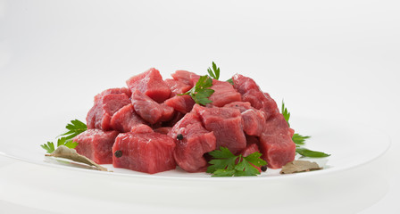 raw meat