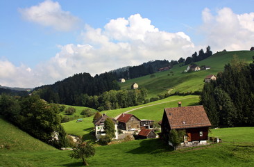 Obraz premium Swiss Countryside