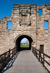 Castle entrance, Scotland