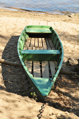 Boat, chained