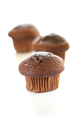 tasty chocolate muffin