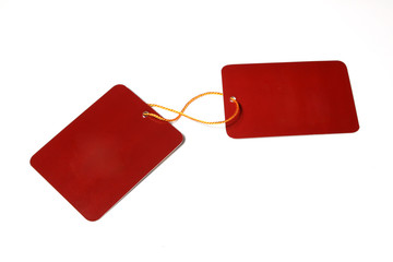 two paper cards