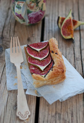 Kuchen mit der Feige