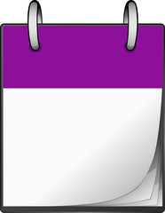 Violet Calendar