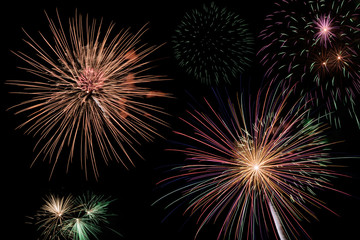 fuegos artificiales