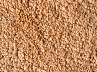 brown carpet closeup