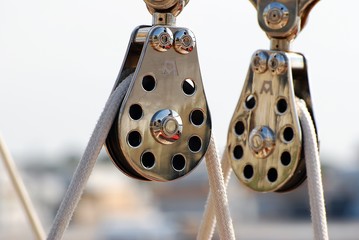 Poulies de voilier